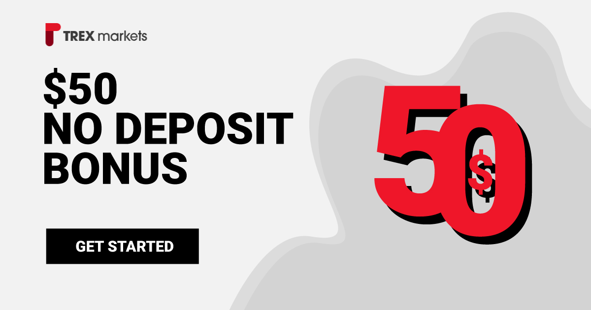 TrexMarkets $50 Forex No Deposit Bonus