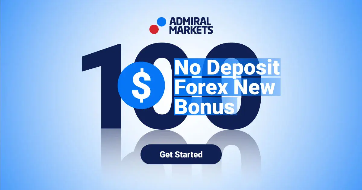 Admiral Markets Offers $100 Bonus with No Deposit Required