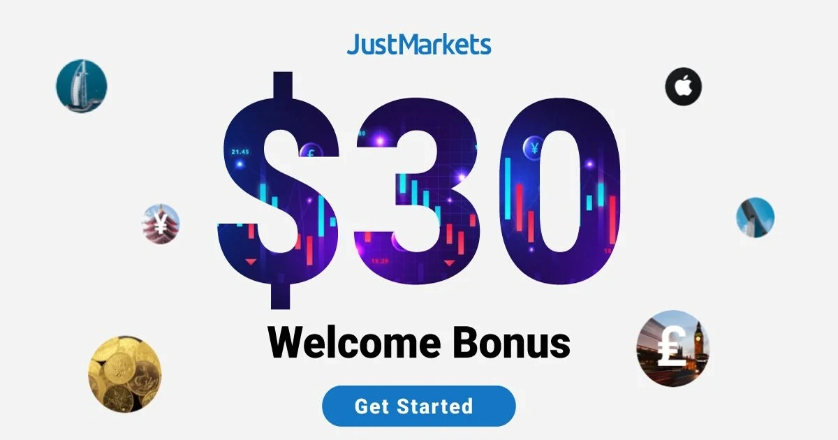 $30 Welcome Bonus Available for Traders 