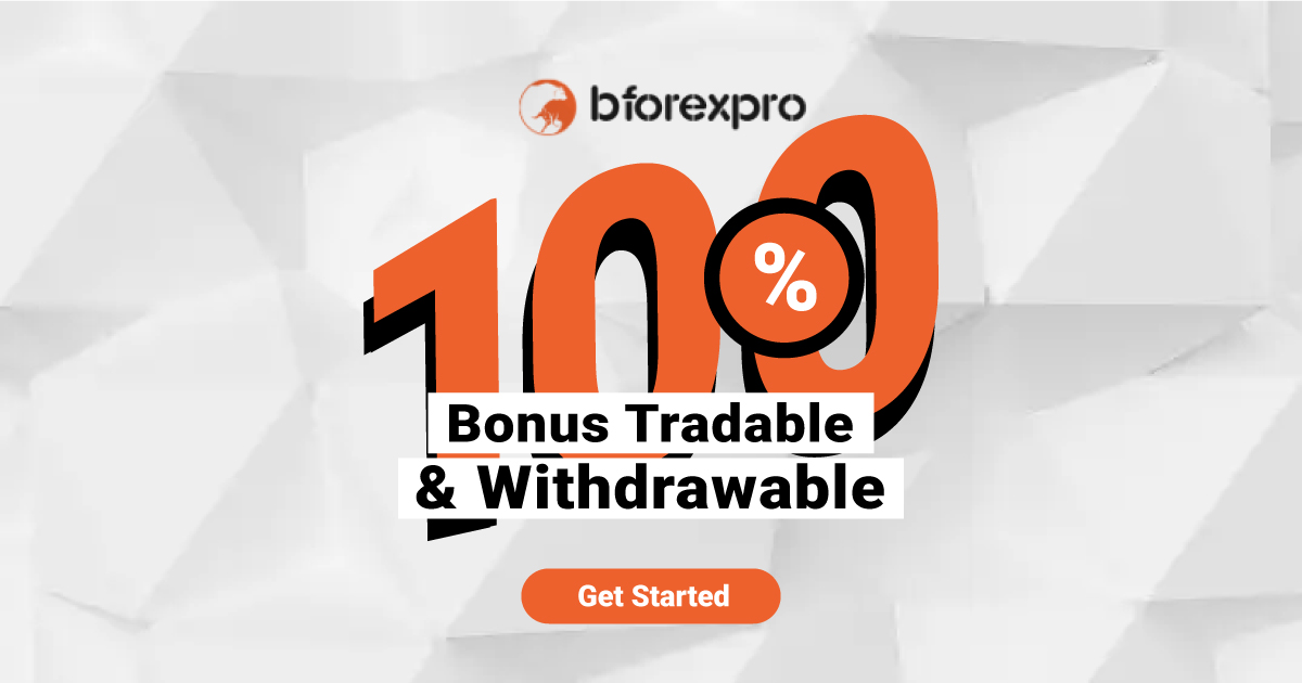 Get a 100% Welcome Bonus by BFOREXPRO