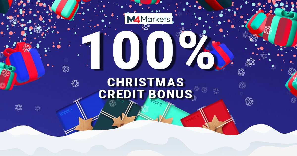 M4Markets 100% Christmas Forex Bonus