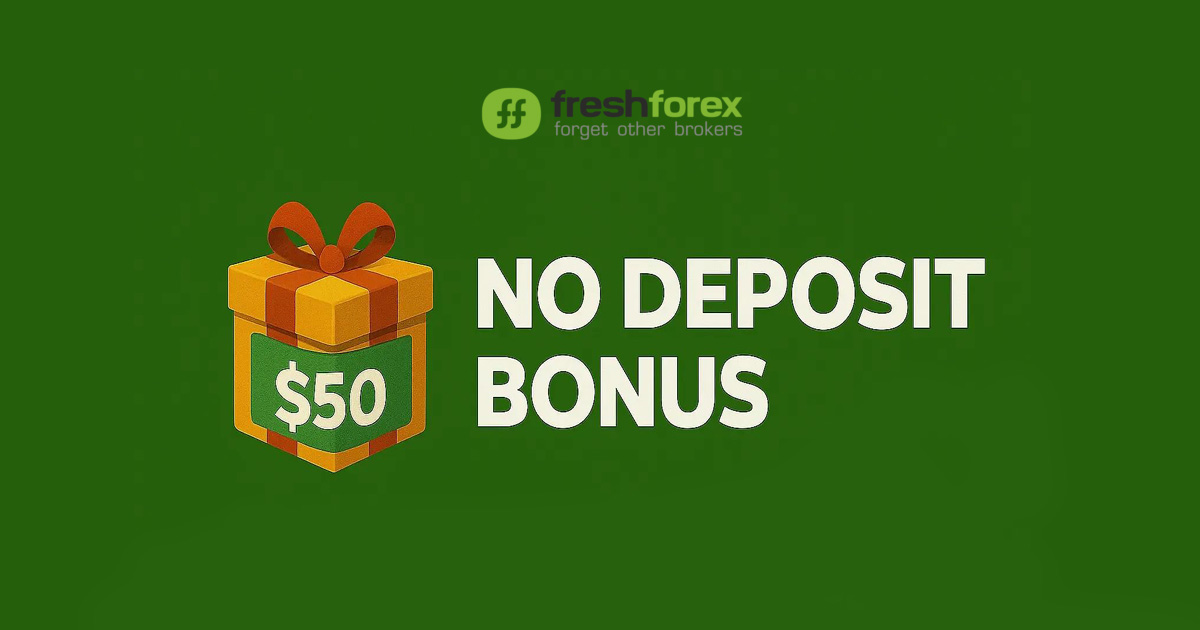 FreshForex Offers $50 Free Forex No Deposit Bonus