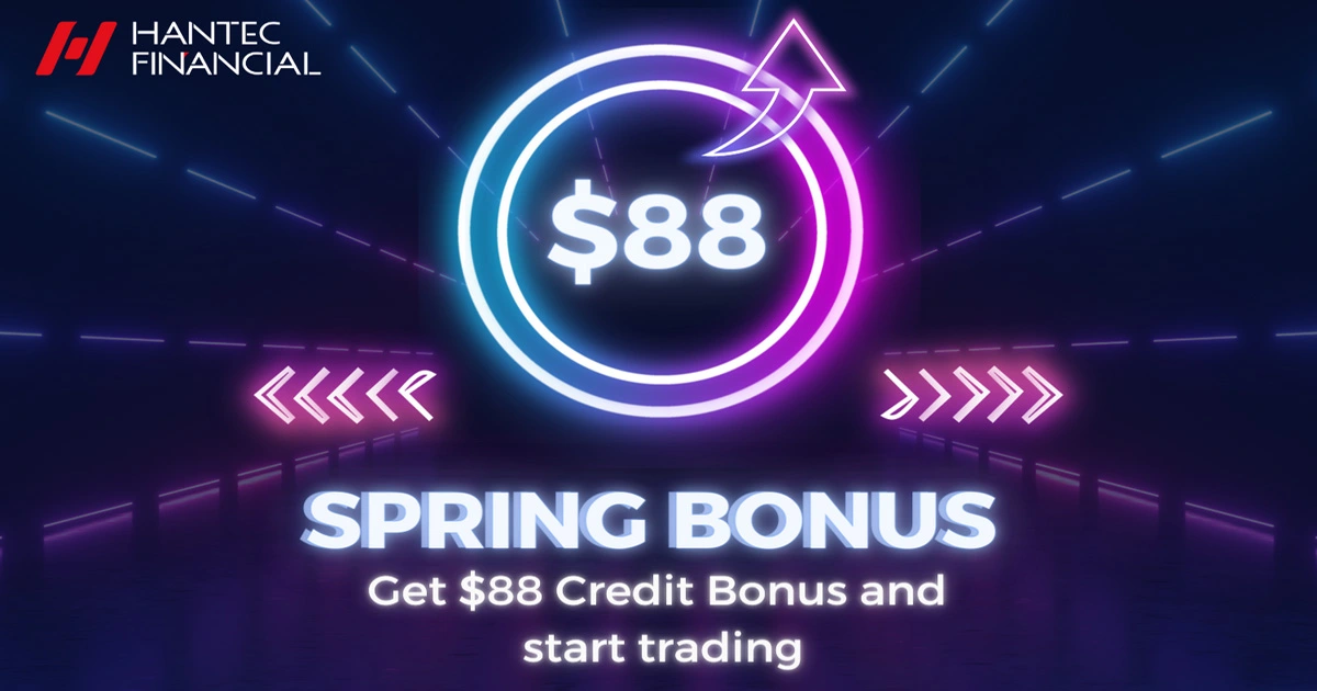 Special Spring Offer $88 Forex Bonus from Hantec Financial