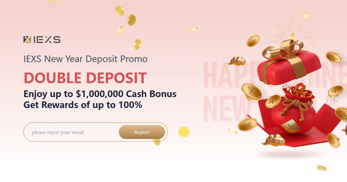 Forex Cash Deposit Bonus Promotion Up to 100% with IEXS
