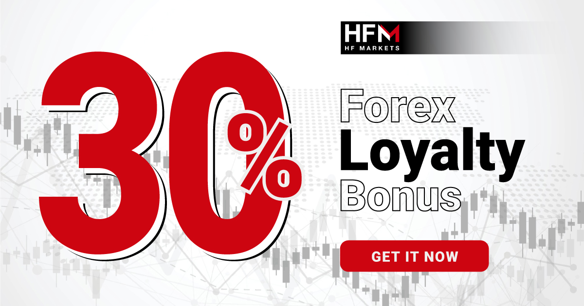 30% HF Markets Forex Loyalty Bonus