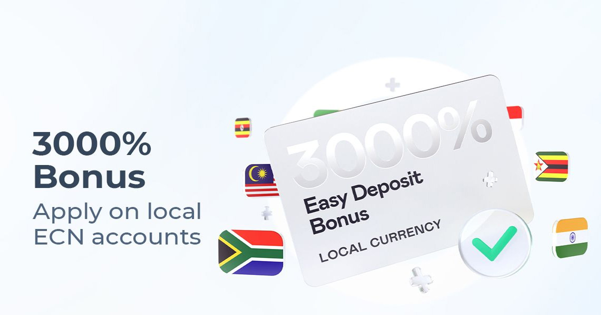 SuperForex Easy Deposit Bonus