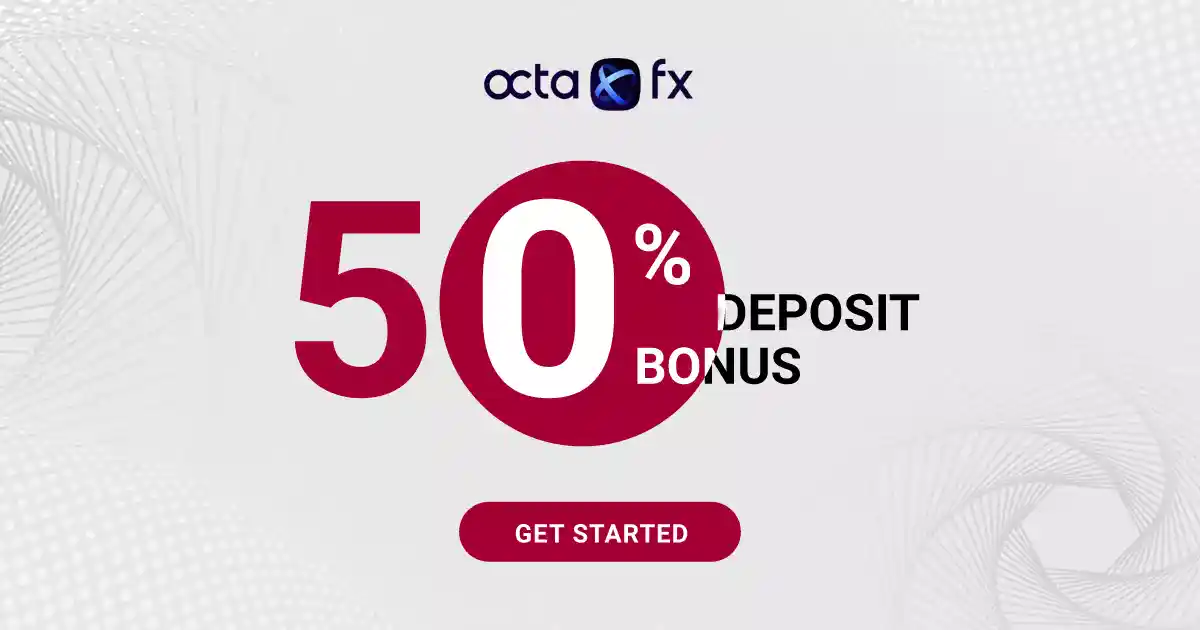 Claim a new 50% Forex Bonus Promotion from OctaFX