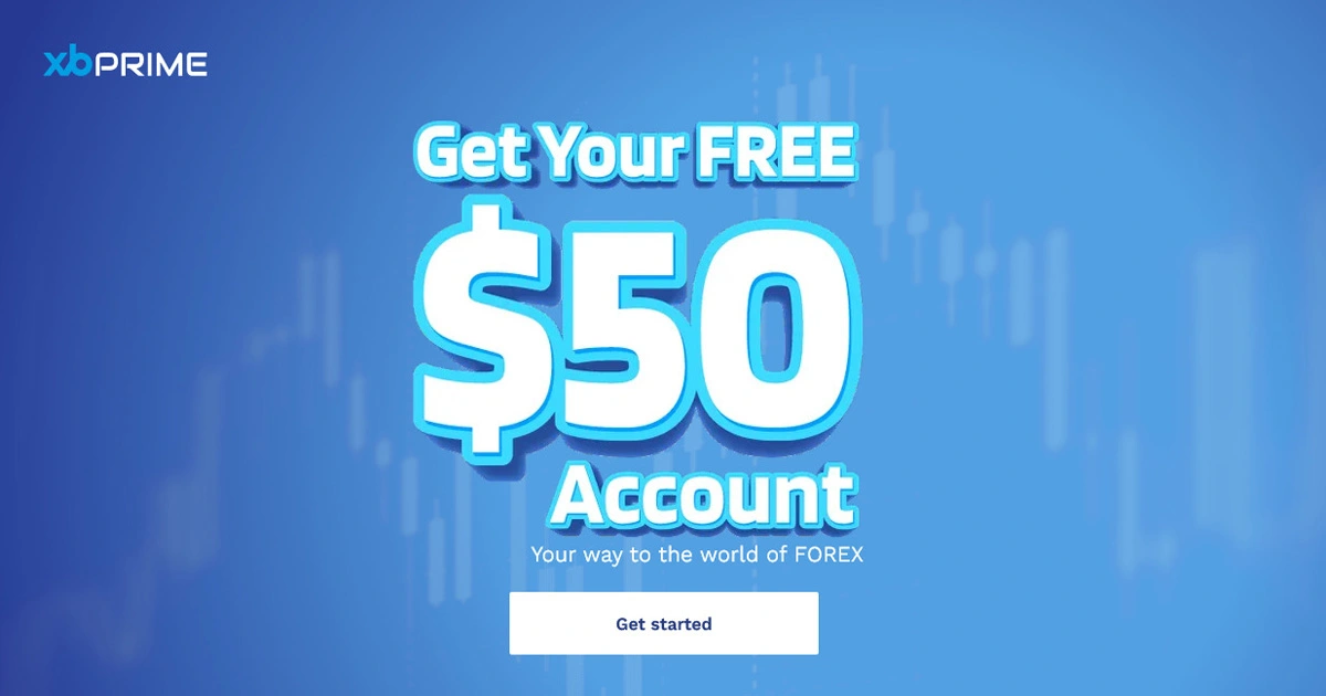 Get XB Prime $50 Forex No Deposit Welcom